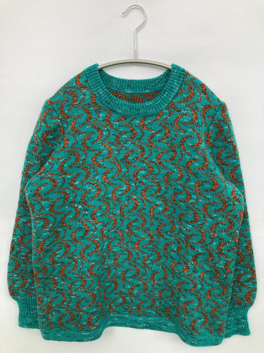 ニット/セーター/トップス/ブルー