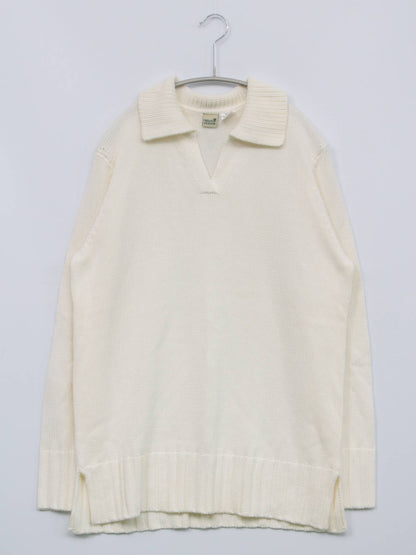 ニット/セーター/トップス/ホワイト/38/40