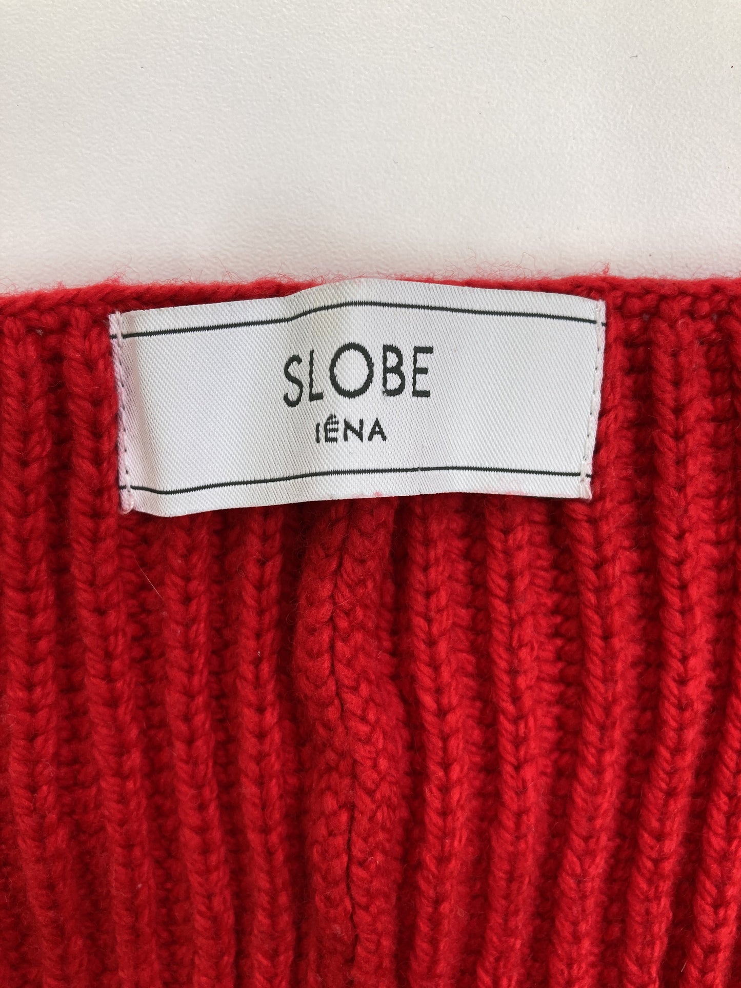 SLOBE/スローブ/ニット/セーター/トップス/レッド