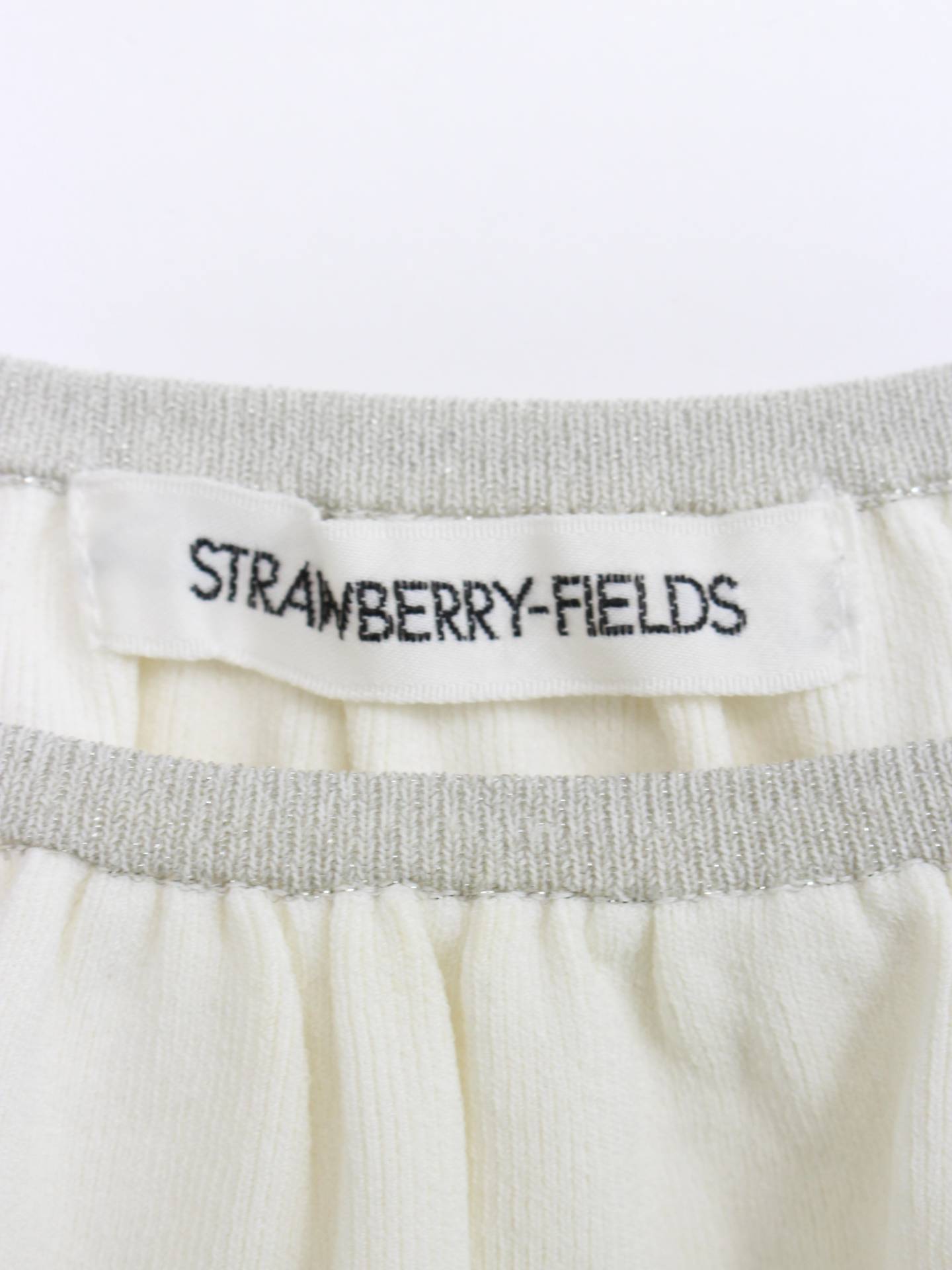 STRAWBERRY FIELDS/タンクトップ/トップス/アイボリー