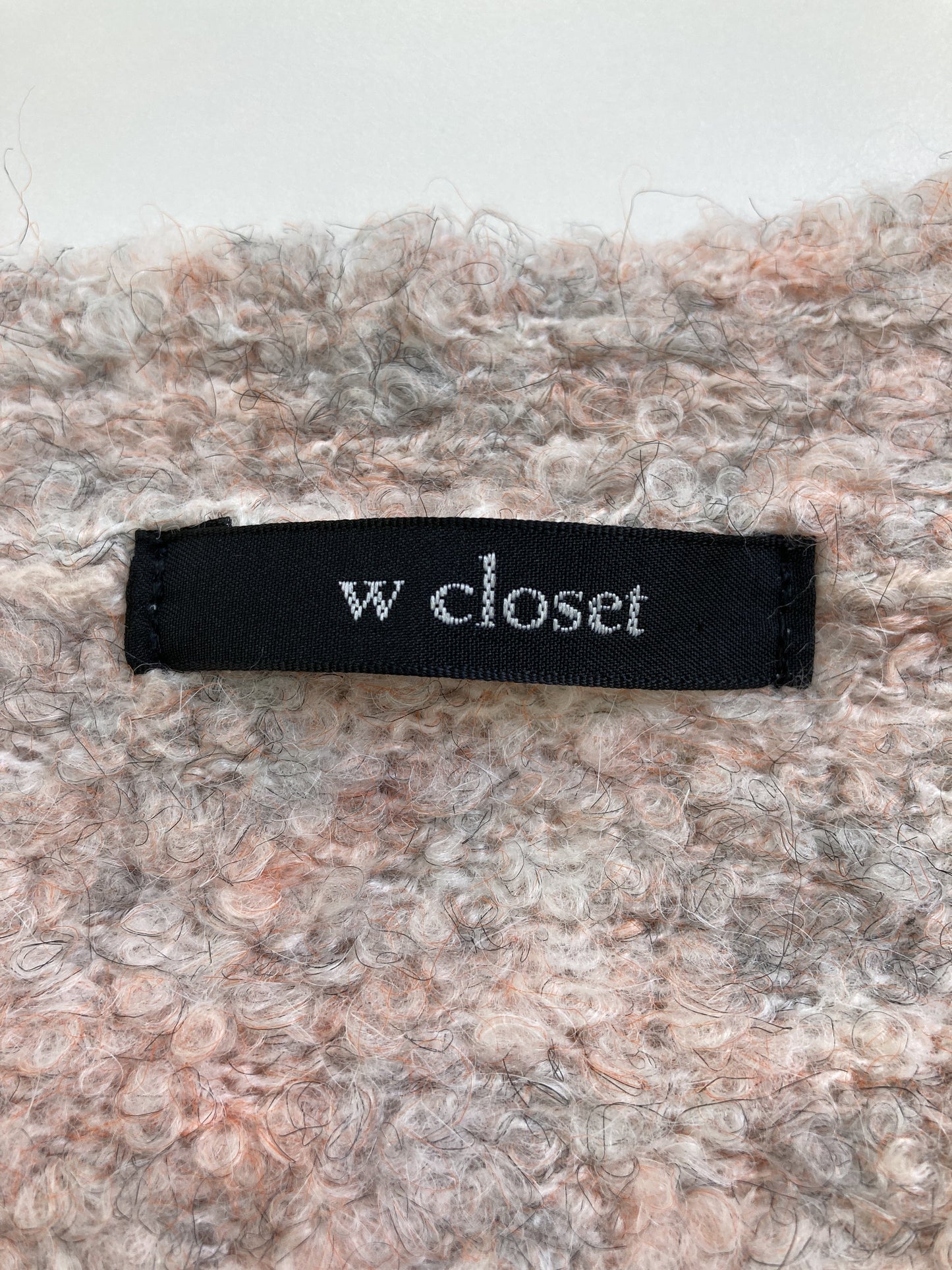 w closet/ダブルクローゼット/カーディガン/ボレロ/トップス/ベージュ/F