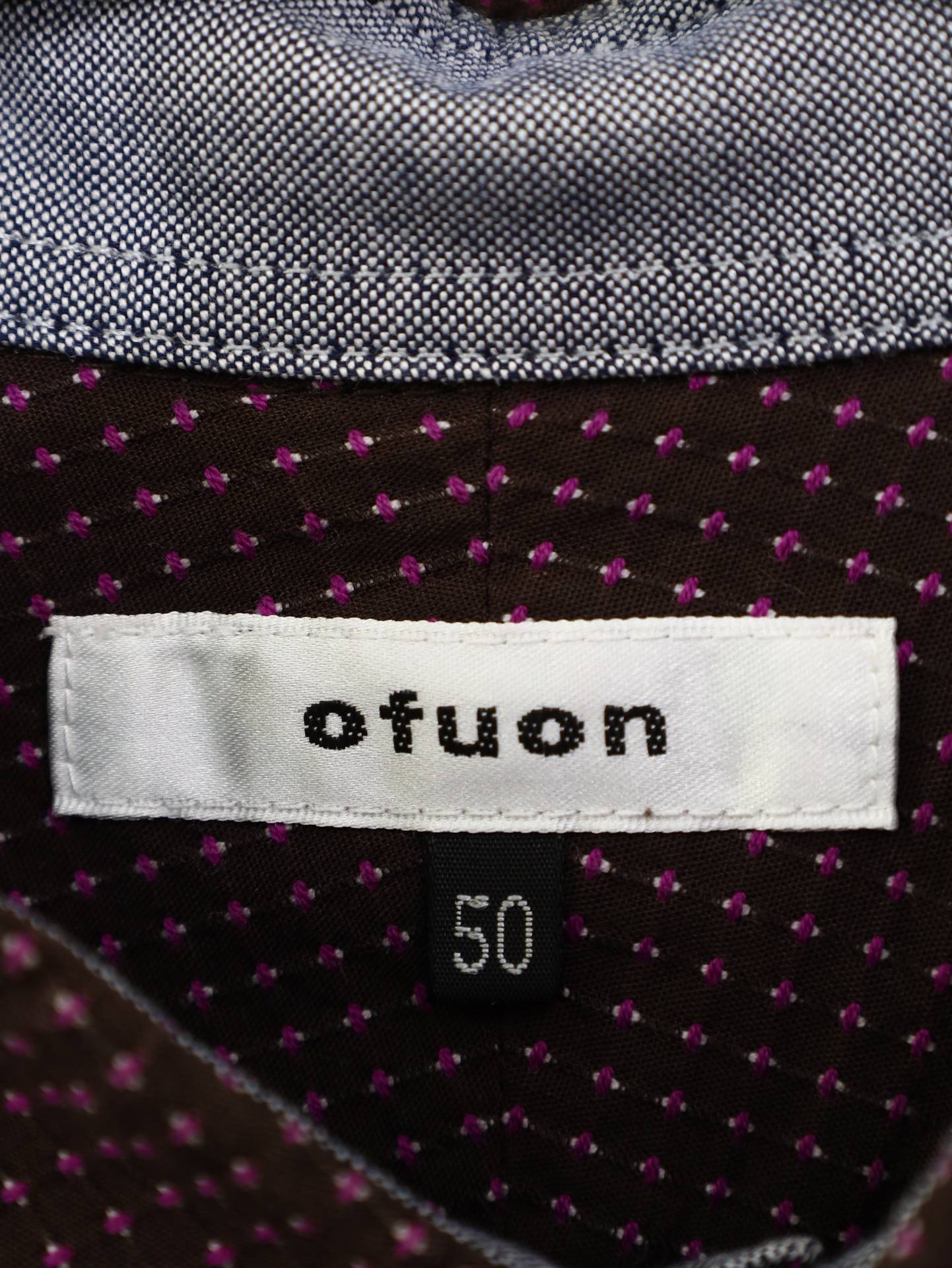 ofuon/シャツ/ブラウス/トップス/ブラウン/50