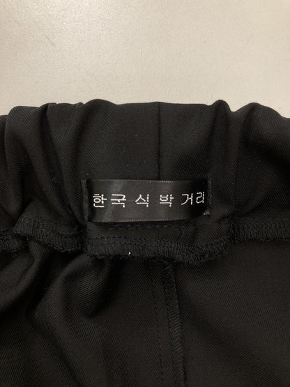 スラックス/パンツ/ブラック