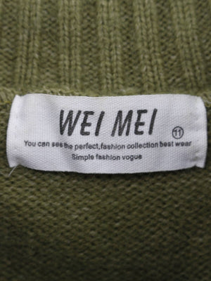 WEI MEI/ニット/セーター/トップス/カーキ