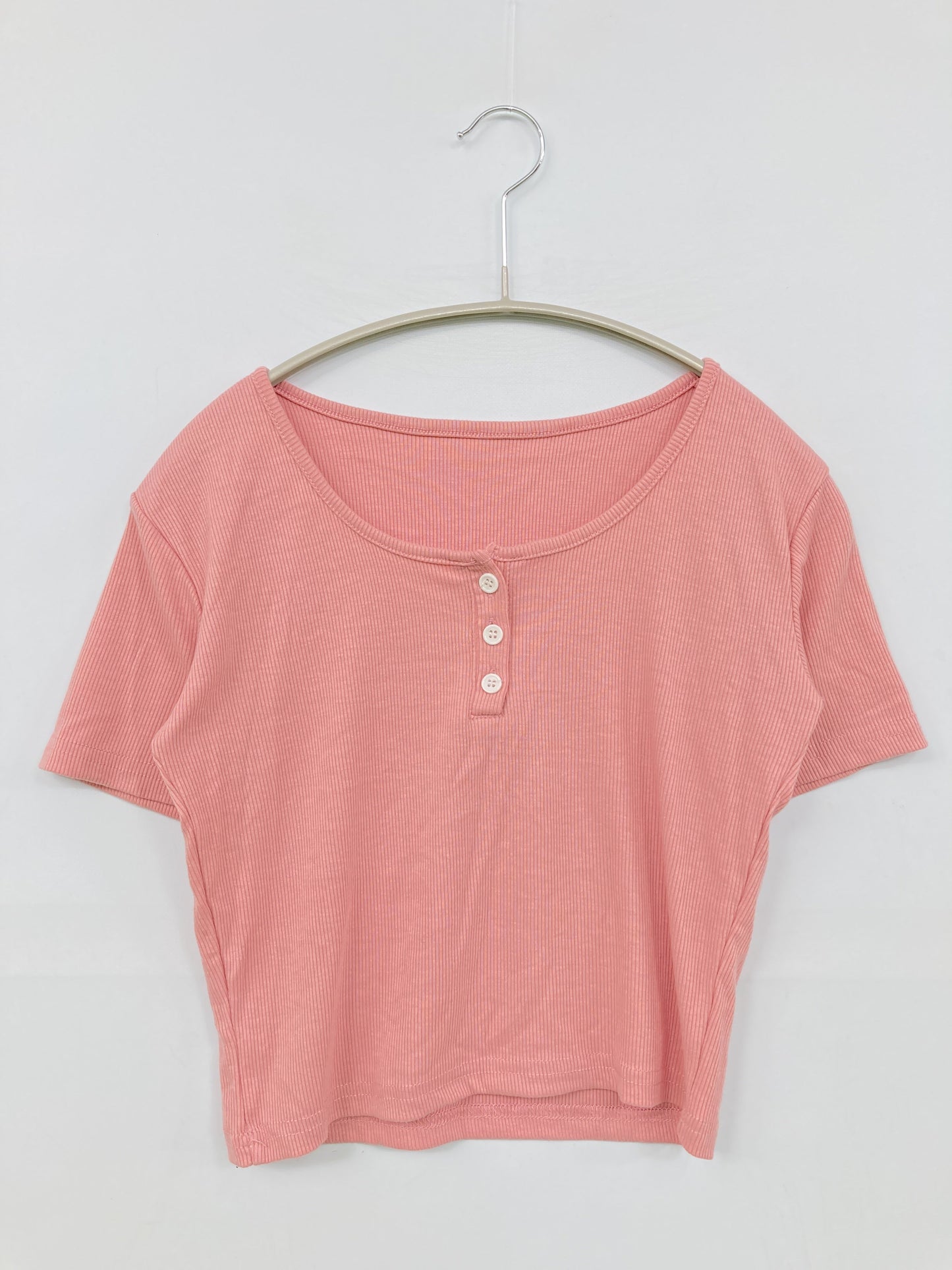 Tシャツ/カットソー/トップス/ピンク