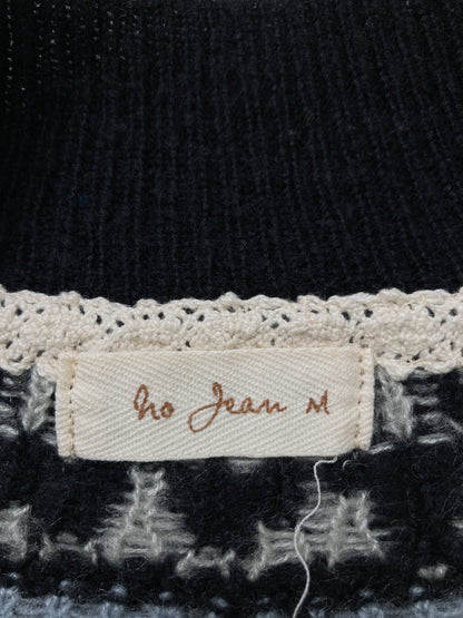 No jean/ニット/セーター/トップス/ブラック/M