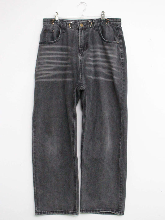 デニムパンツ/パンツ/ブラック/M