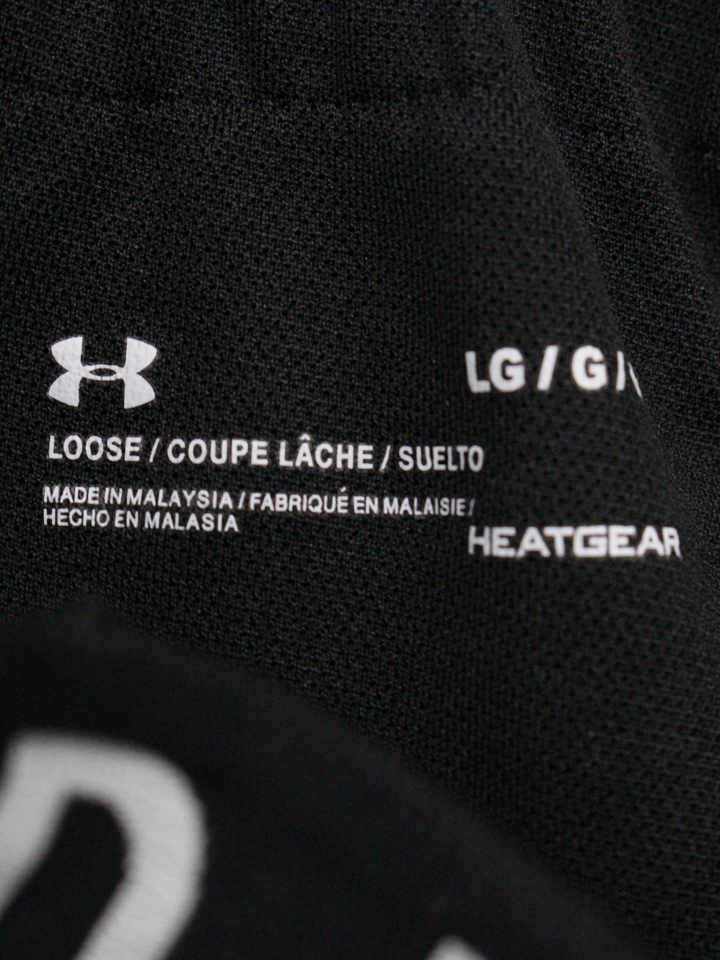 UNDER ARMOUR/ジャージ/トラックパンツ/パンツ/ブラック/LG
