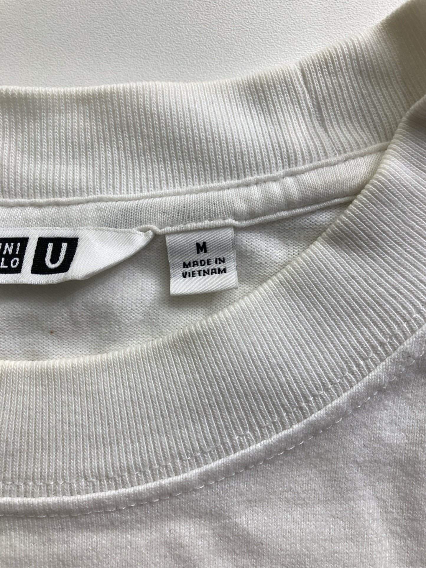 UNIQLO/ユニクロ/Tシャツ/カットソー/トップス/ホワイト/M