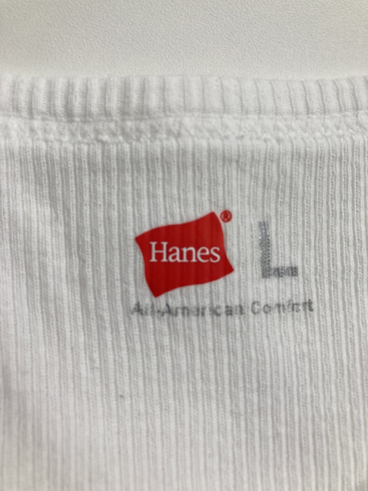 Hanes/ヘインズ/タンクトップ/トップス/ホワイト/L