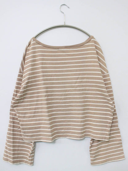 RETRO GIRL/レトロガール/Tシャツ/カットソー/トップス/ベージュ/M