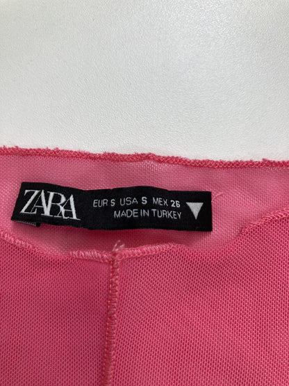 ZARA/ザラ/シャツ/ブラウス/トップス/ピンク/S