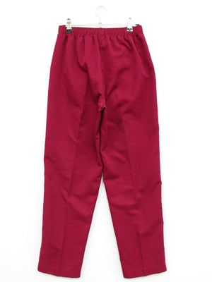 ALLISON DALEY/アリソンデイリー/スラックス/パンツ/レッド/PETITE