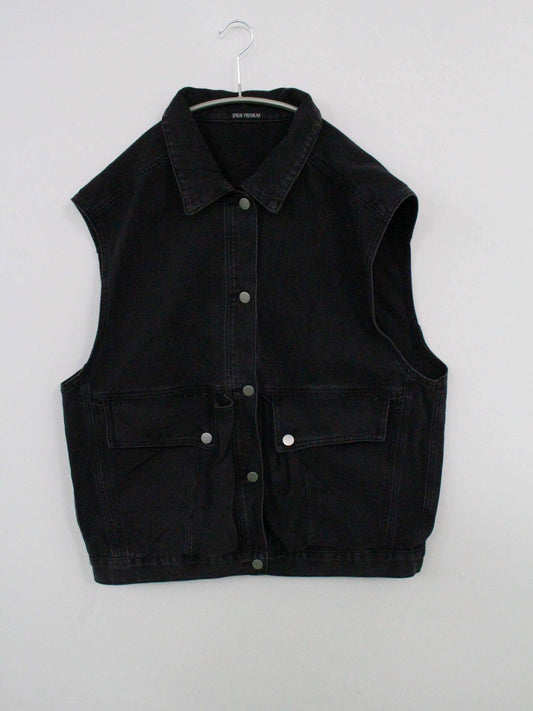 SPRAY PREMIUM/スプレイプレミアム/ベスト/トップス/ブラック