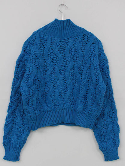 me+em select/ミームセレクト/ニット/セーター/トップス/ブルー/F