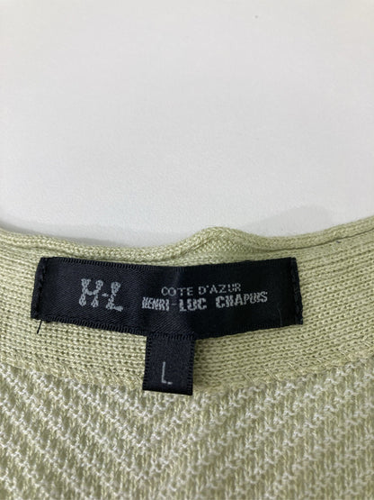 H-L/ベスト/トップス/ライトグリーン/L