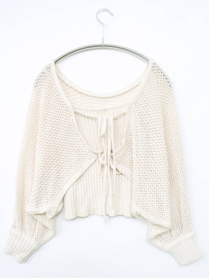 Chico/チコ/ニット/セーター/トップス/アイボリー/F