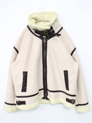 FULL GLOW/モッズコート/ジャケット/アウター/アイボリー/XL