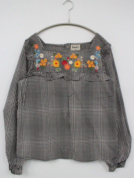 homble/Tシャツ/カットソー/トップス/グレー/ONE