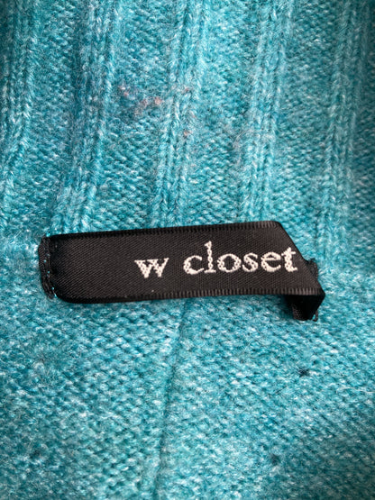 w closet/ダブルクローゼット/ニット/セーター/トップス/グリーン/F