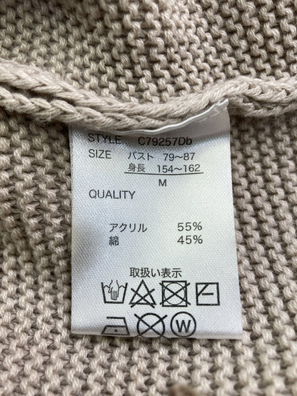 AYA/ニット/セーター/トップス/ベージュ/M