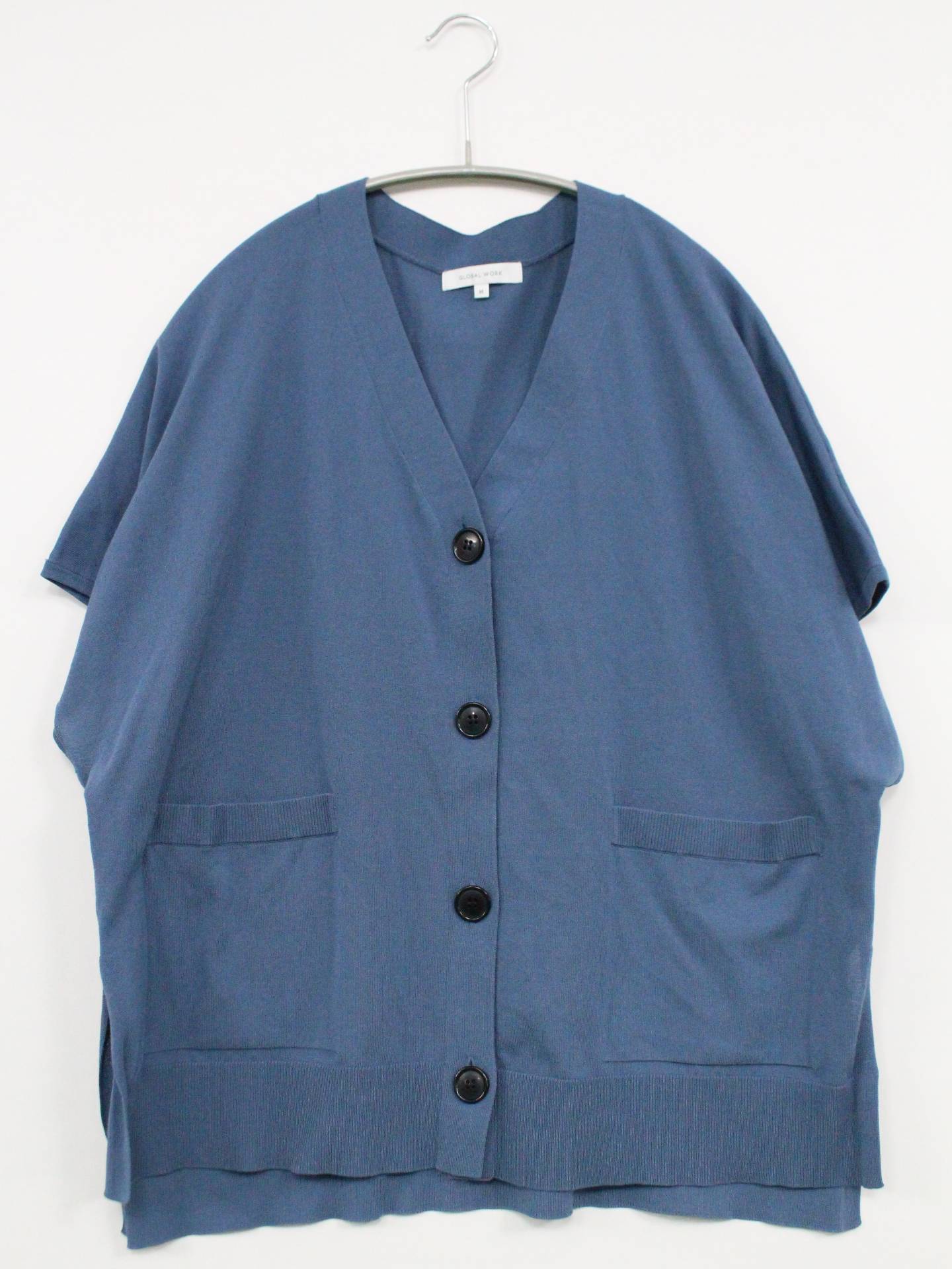 GLOBAL WORK/グローバルワーク/カーディガン/ボレロ/トップス/ブルー/M