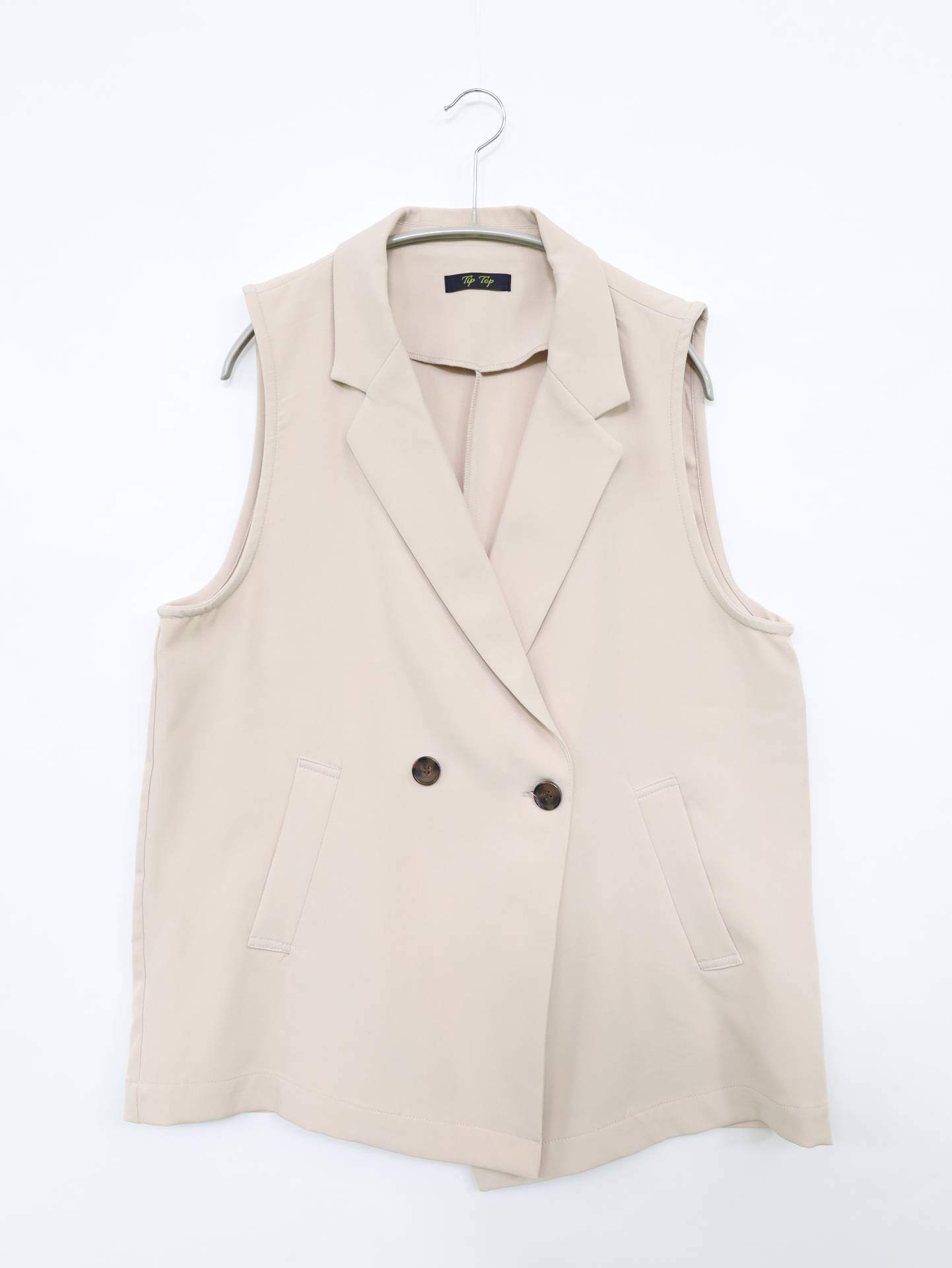 TipTop/ティップトップ/ベスト/トップス/アイボリー/F