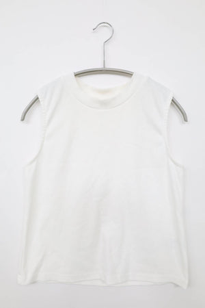 e m s/タンクトップ/トップス/ホワイト/F