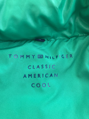 TOMMY HILFIGER/トミーヒルフィガー/ダウンベスト/ジャケット/アウター/グリーン/M
