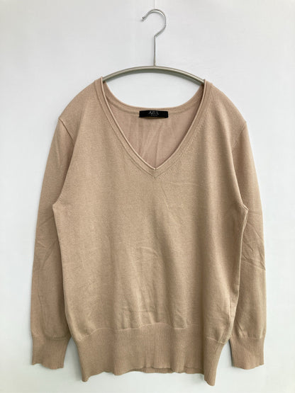 AZUL/アズール/ニット/セーター/トップス/ベージュ/S