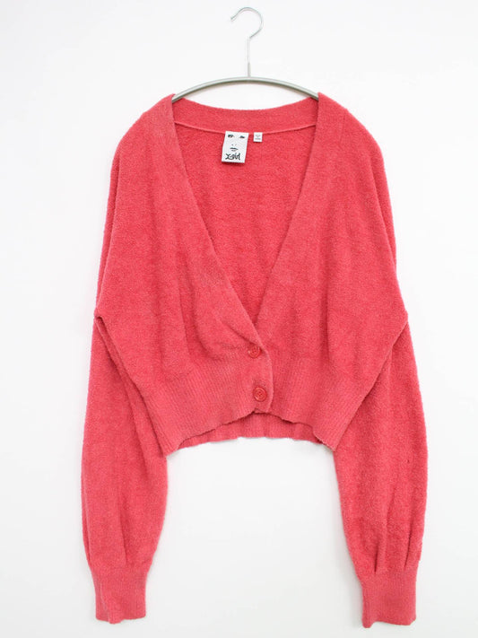 X-GIRL/エックスガール/カーディガン/ボレロ/トップス/ピンク