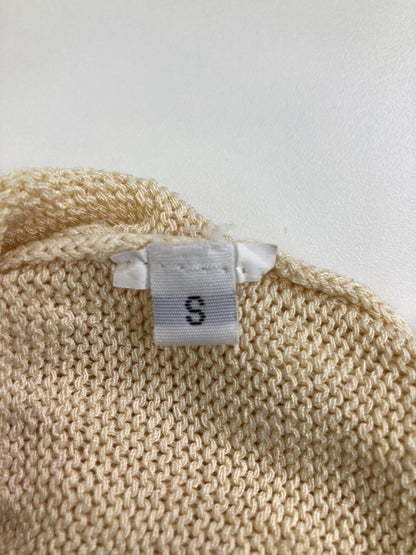 ニット/セーター/トップス/アイボリー/S