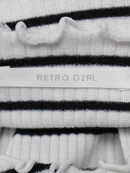 RETRO GIRL/レトロガール/Tシャツ/カットソー/トップス/ホワイト/M