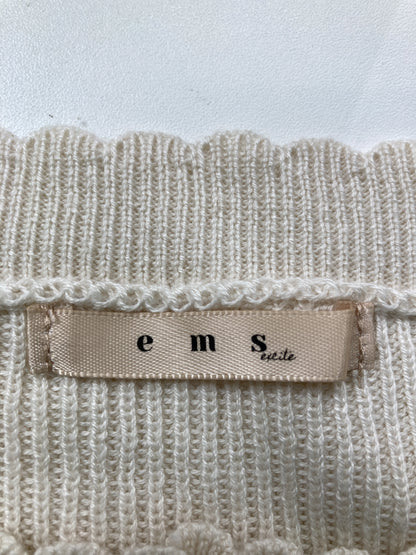 ems/エムズエキサイト/カーディガン/ボレロ/トップス/ホワイト/F