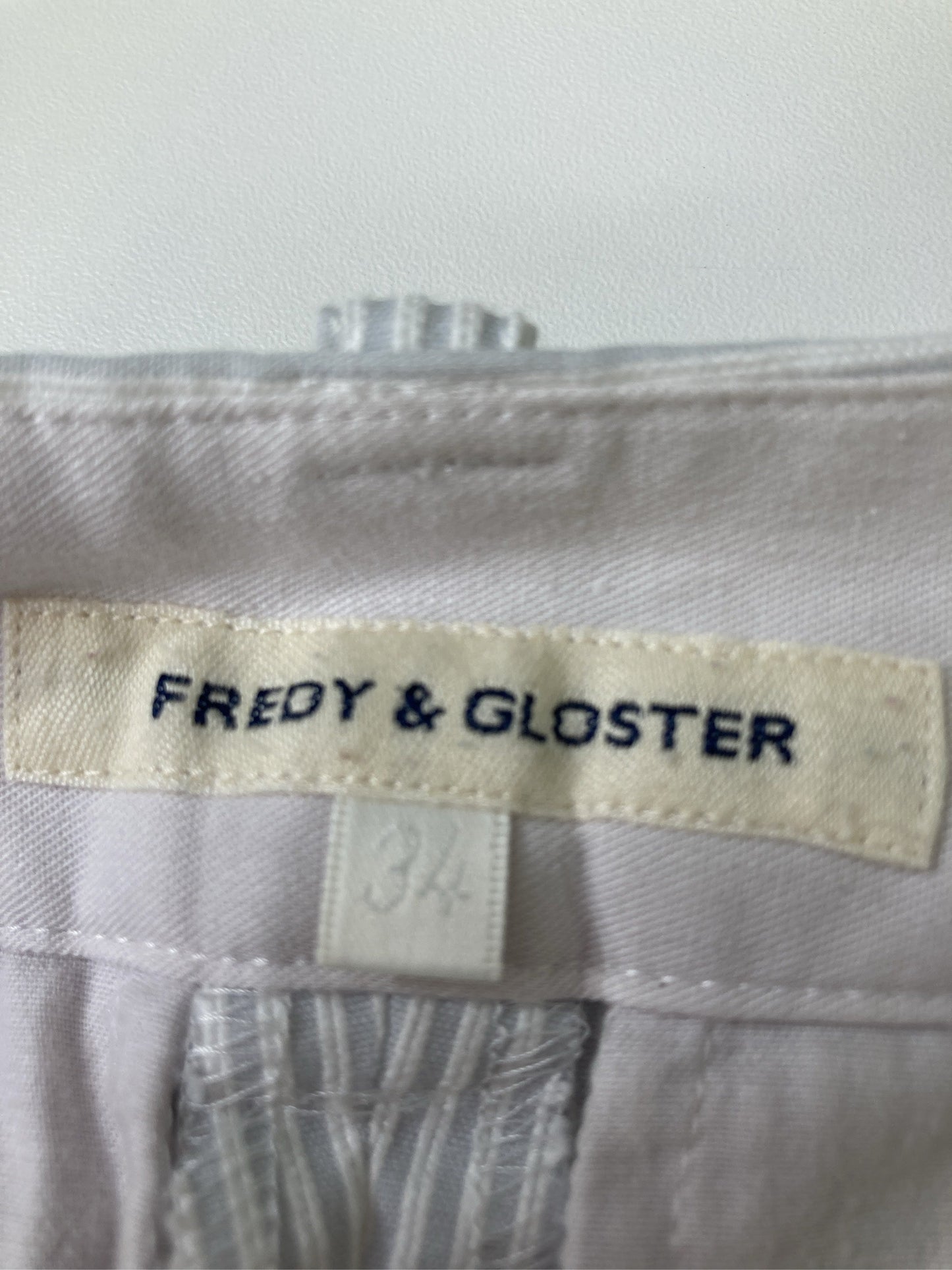 FREDY & GLOSTER/スラックス/パンツ/ホワイト/34