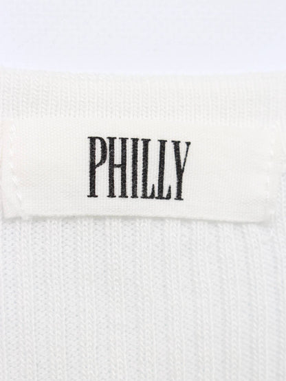 PHILLY/Tシャツ/カットソー/トップス/ホワイト/F