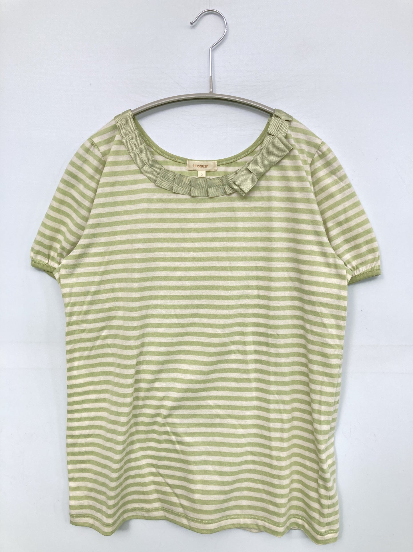 HushusH/Tシャツ/カットソー/トップス/イエロー/3