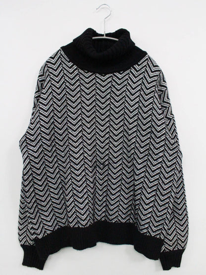 YECCA VECCA/ニット/セーター/トップス/ブラック/F