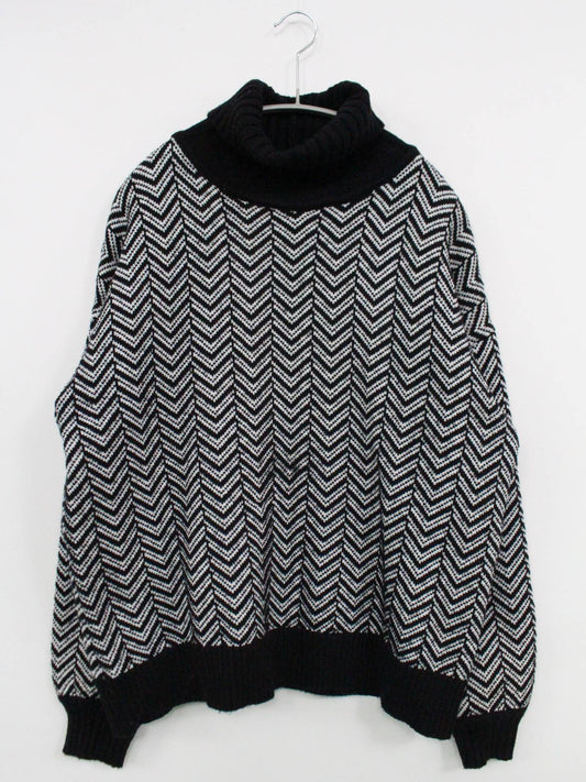 YECCA VECCA/ニット/セーター/トップス/ブラック/F