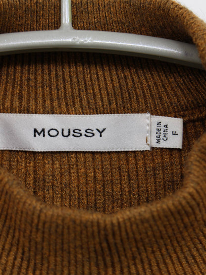 MOUSSY/マウジー/ニット/セーター/トップス/ブラウン/F