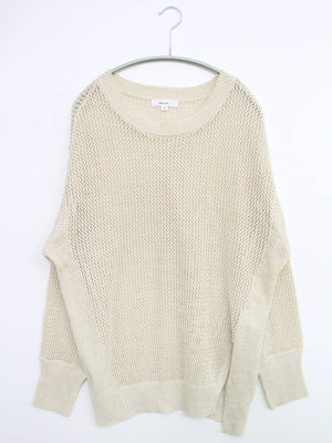 niko and .../ニコアンド/ニット/セーター/トップス/ベージュ/L