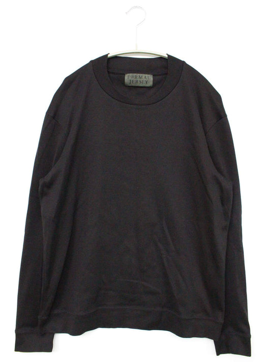 FORMAL JERSEY/Tシャツ/カットソー/トップス/ブラック/L