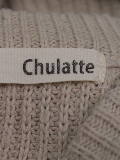 Chulatte/ニット/セーター/トップス/ベージュ/M