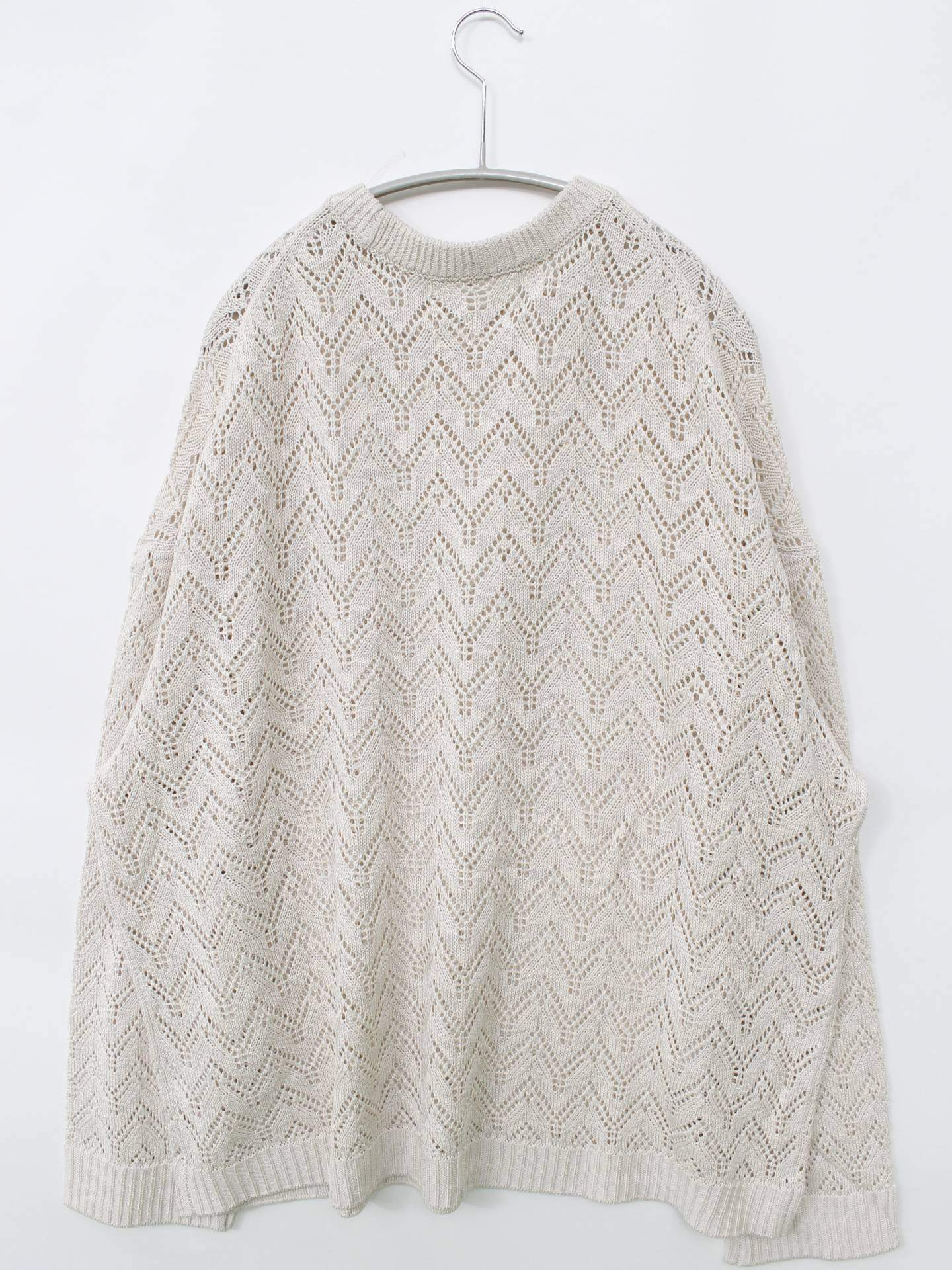 remer/リメール/ニット/セーター/トップス/ホワイト/L