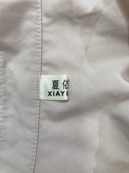 XIAYIJIAO/シャツワンピース/ワンピース/ドレス/ベージュ
