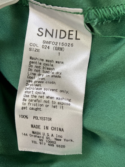 SNIDEL/スナイデル/ワンピース/ワンピース/ドレス/グリーン/1