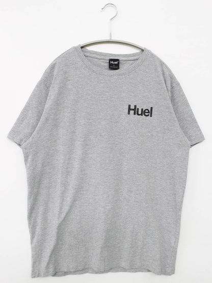 Huel/Tシャツ/カットソー/トップス/グレー/L