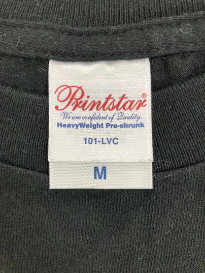 Printstar/プリントスター/Tシャツ/カットソー/トップス/ブラック/M