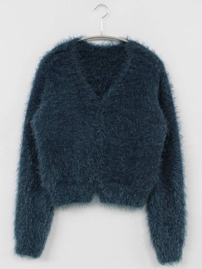 カーディガン/ボレロ/トップス/ブルー