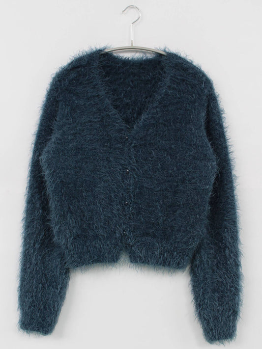 カーディガン/ボレロ/トップス/ブルー